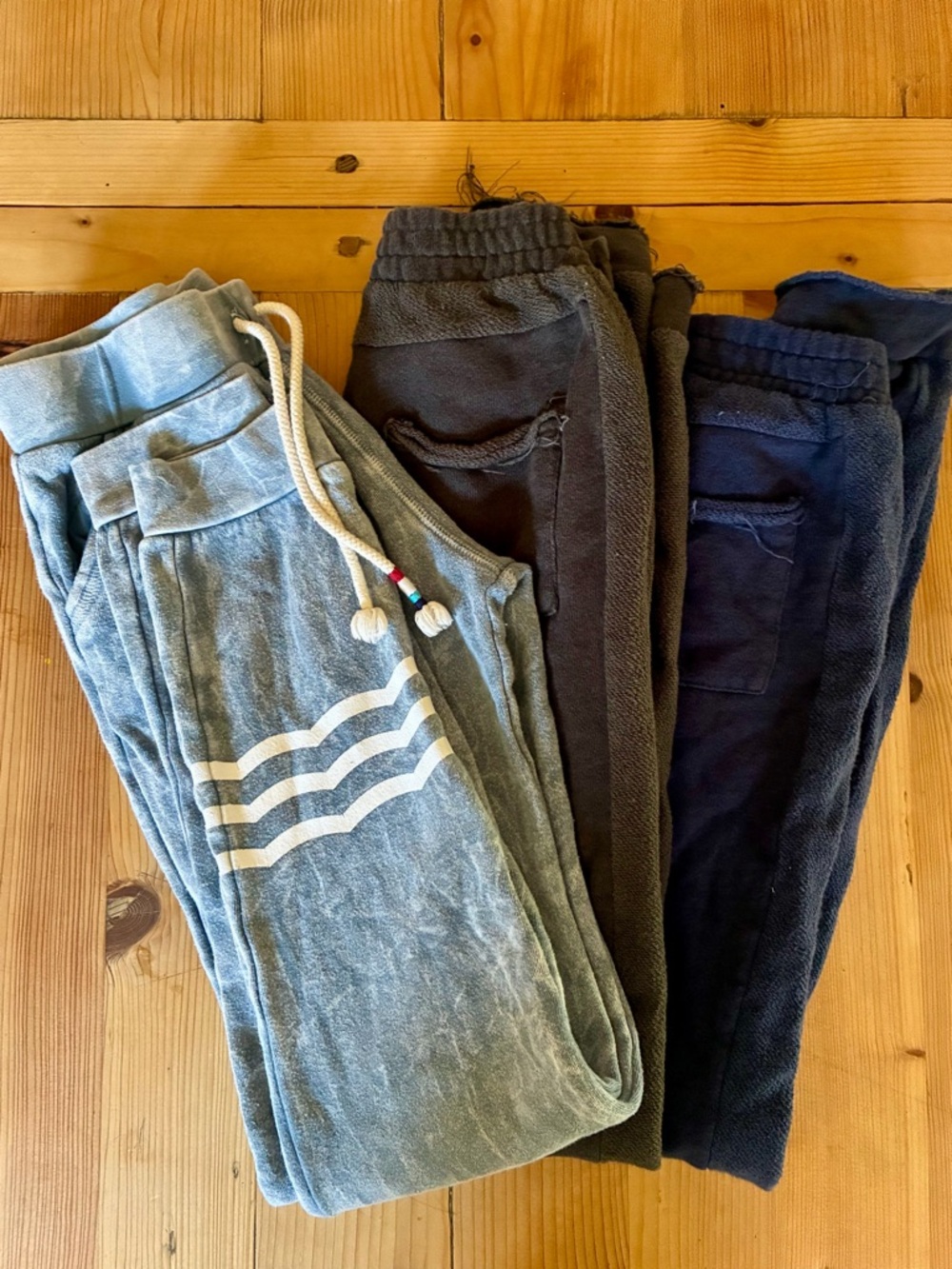 Lot of 3 slim, comfy sweatpants from Sol Angeles and Chaser, size 12